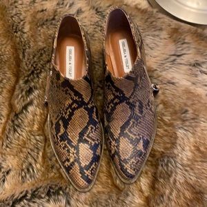 Chelsea and Violet heel booties